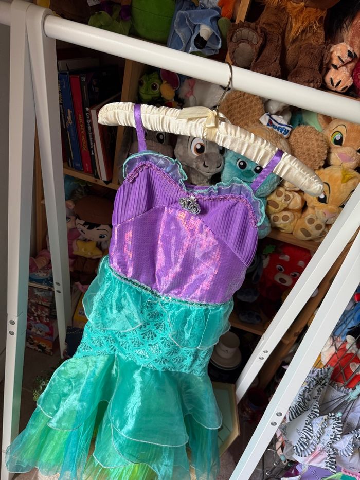 Déguisement robe de princesse Disney ariel la petite sirène - photo numéro 4