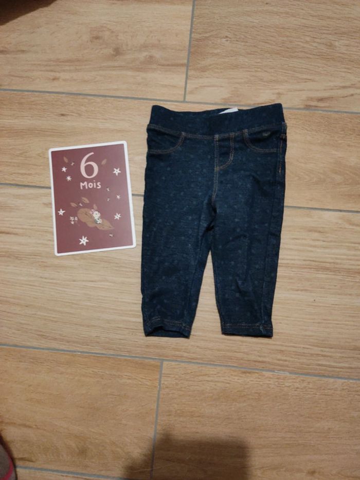 Legging jean obaibi 6 mois - photo numéro 2