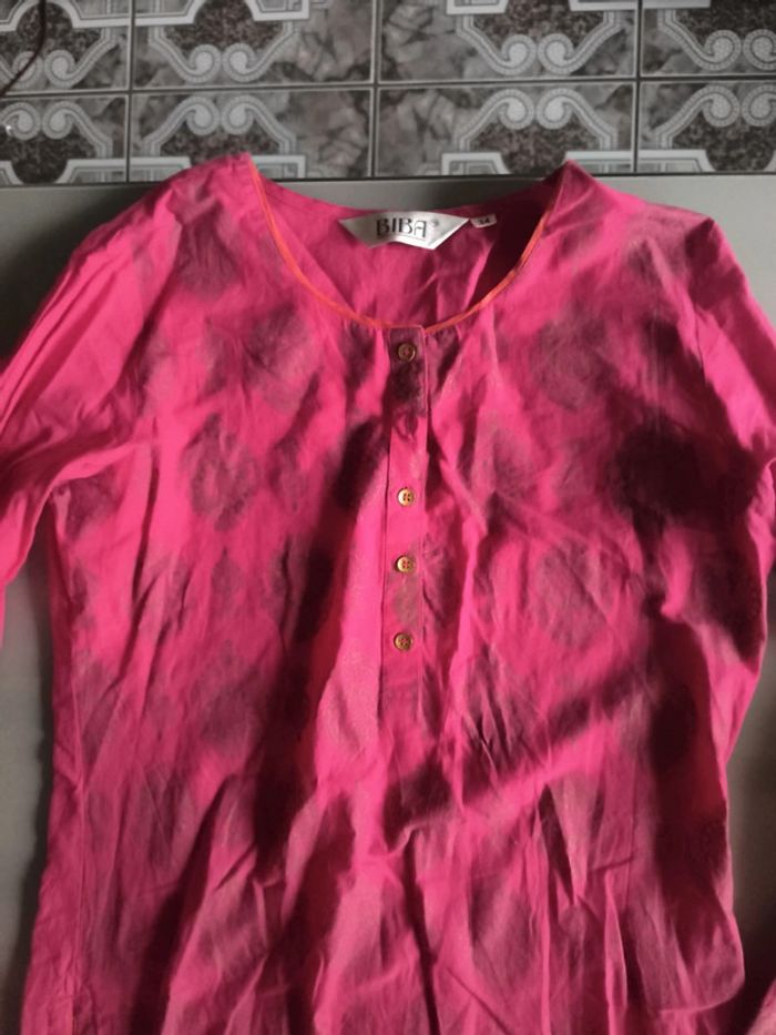 Lot 4 robes blouses 12 14 ans filles - photo numéro 3