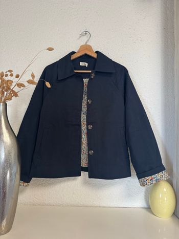 Veste marine taille L 🌸