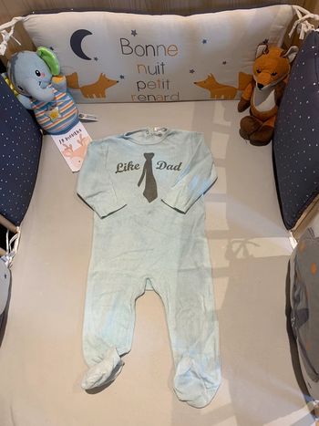 Pyjama en velours taille 18 mois Kitchoun