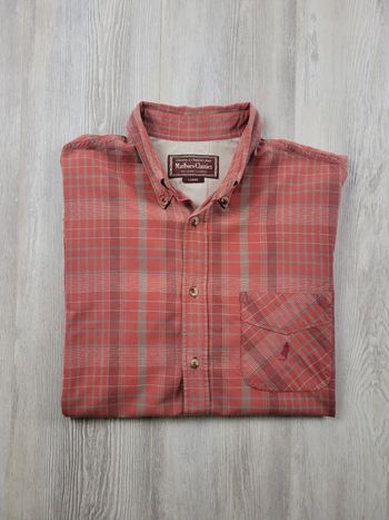 Chemise Marlboro Classics à carreaux – taille L – style vintage authentique