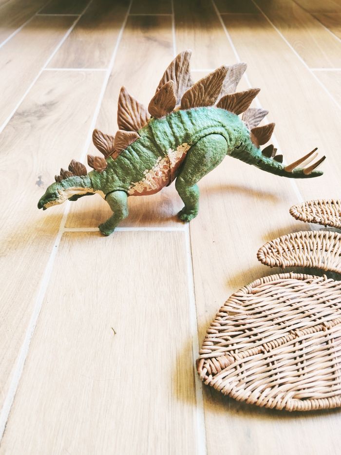 🦖 Dinosaure Camp Cretaceous Stegosaurus /Stegosaure Jurassic World/Jurassic park marque Mattel