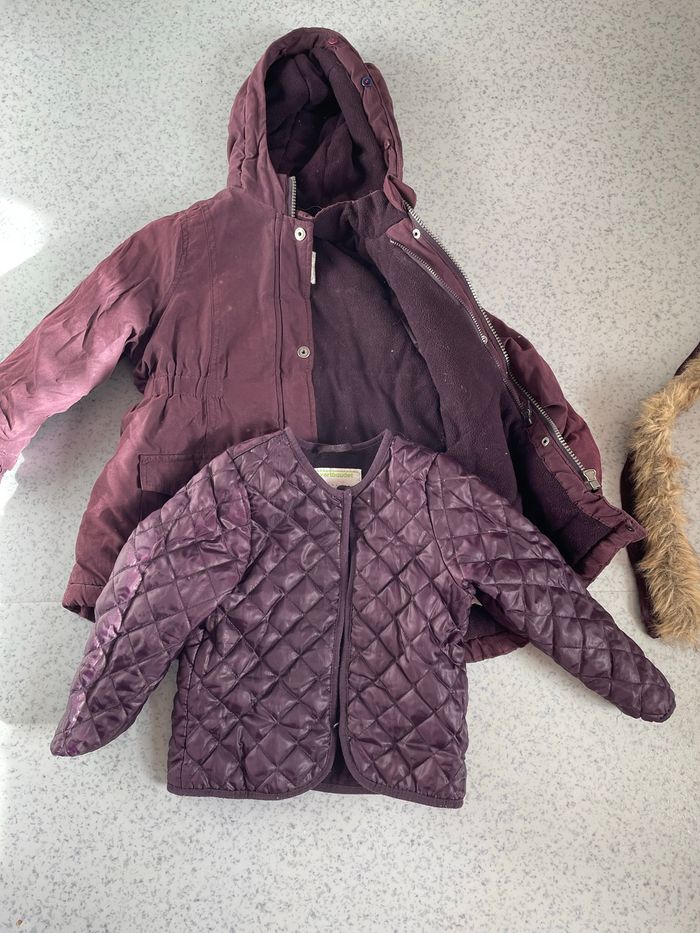 manteau parka 3 en 1 Fille - 4ans - photo numéro 5