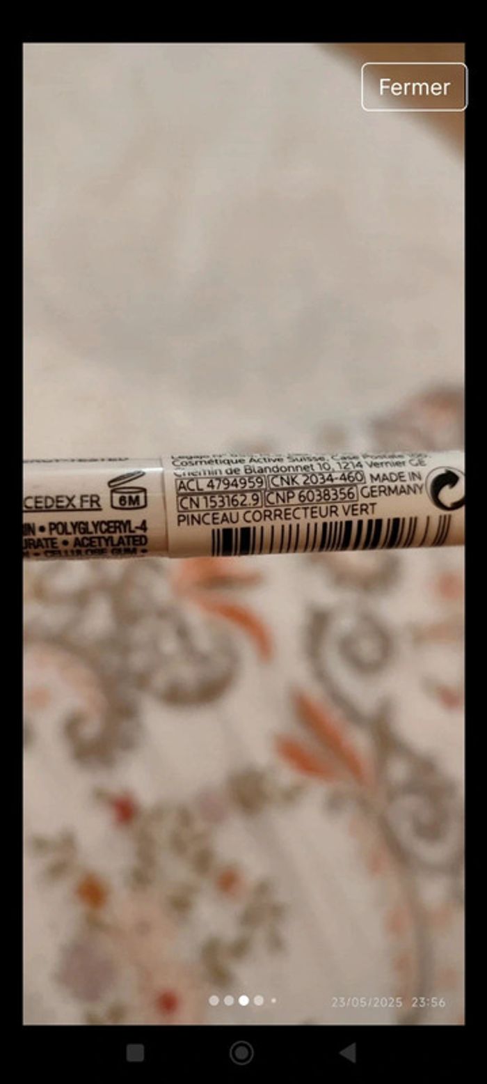 La Roche-Posay Toleriane Stylo Correcteur Rougeurs Vert - photo numéro 5