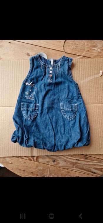 Robe en jeans