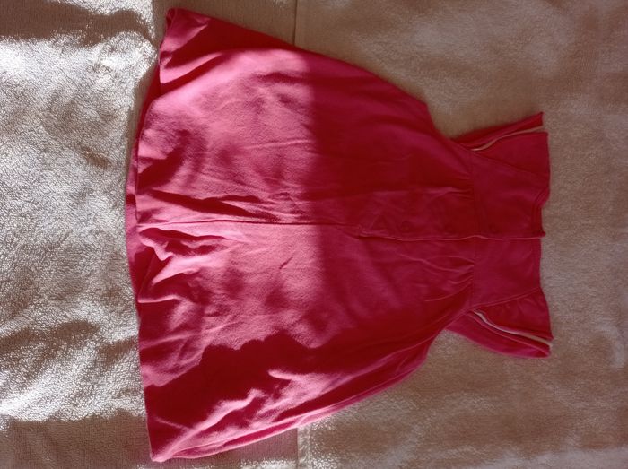 Robe rose et blanche taille 9 - 71 cm marque marque graine d'orge - photo numéro 2