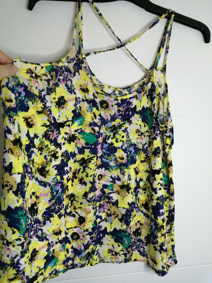 Débardeur fleuri femme T38 H&M - photo numéro 4