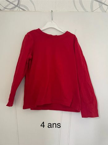Tee-shirts manches longues 4 ans