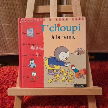 Livre enfant Nathan T’Choupi 
