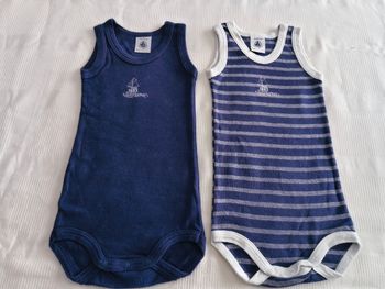 Lot bodies garçon 3 mois