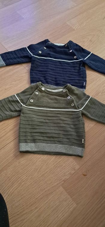 Lot de 2 pull 3 mois