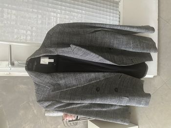Blazer femme gris