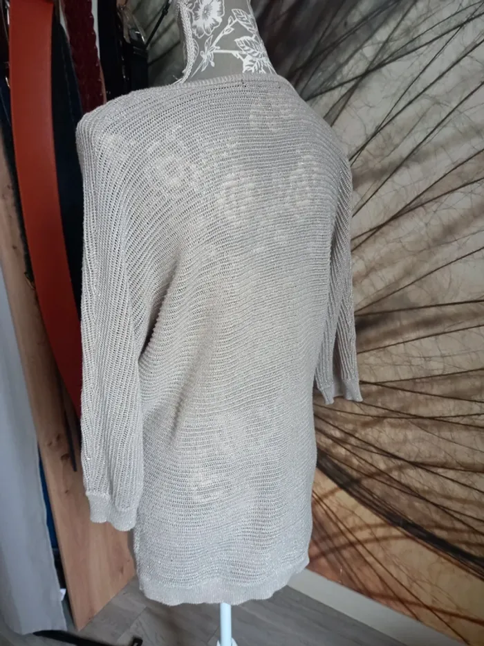 Pull léger manche 3/4 - photo numéro 3