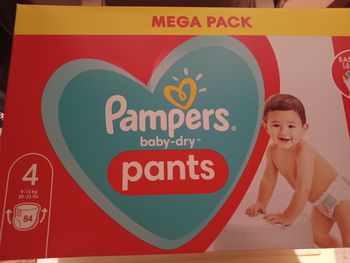 Pack. Couches pampers T4