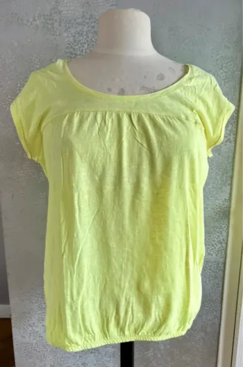 Tee-shirt jaune fluo