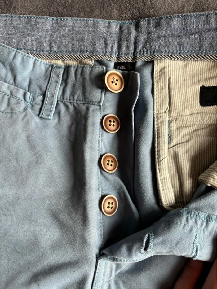 Short chino - bleu - taille 38 - photo numéro 3