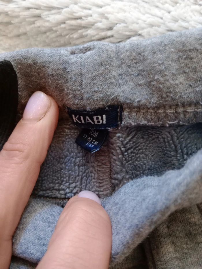 Ensemble haut bleu et pantalon gris c46 - photo numéro 3