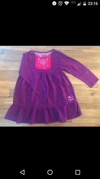 Robe fine violette La compagnie des petits