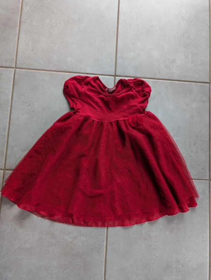 Robe rouge 6/8ans