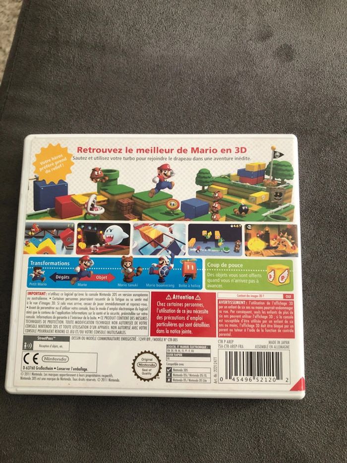 Super mario 3dland Nintendo 3ds - photo numéro 2
