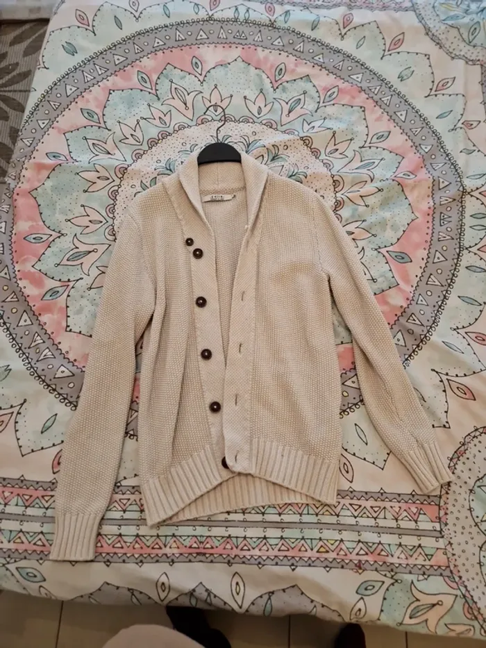 Gilet beige - photo numéro 2