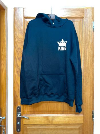 Sweat à capuche noir