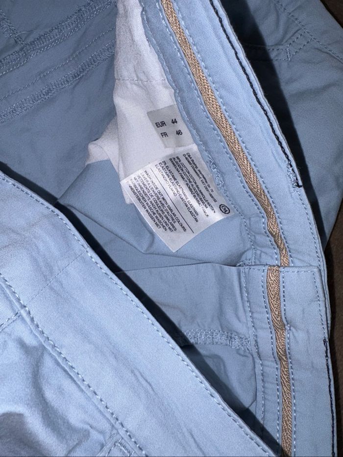 Short femme C&A taille 46 bleu clair en très bon état - photo numéro 7
