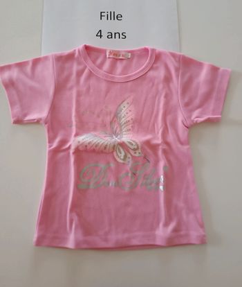 T-shirt mc 4 ans