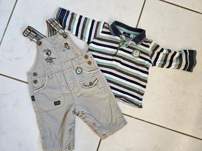 Ensemble bébé garçon 3 mois Sergent major BBG - photo numéro 3