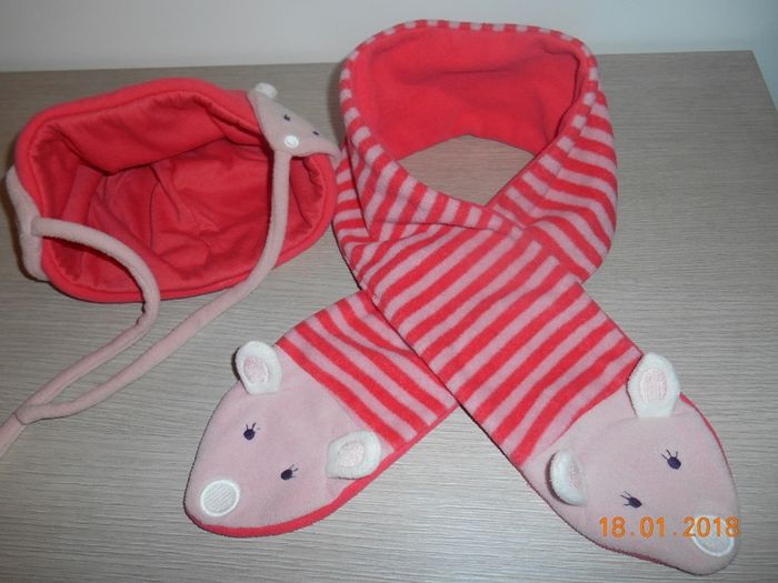 Ensemble bonnet + écharpe 18-24 mois / fille-garçon - photo numéro 2