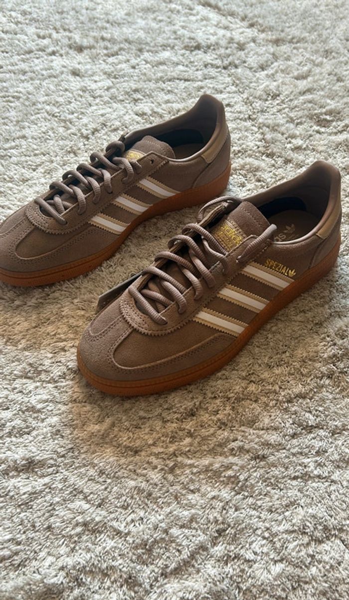 Adidas Handball Spezial – Chalky Brown / Cloud White / Magic Beige – Taille 38 - photo numéro 11