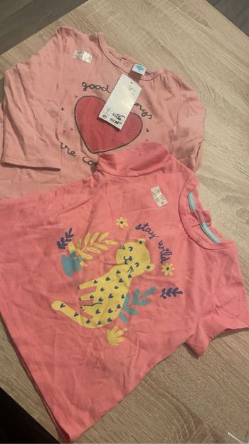 Lots t-shirts fille