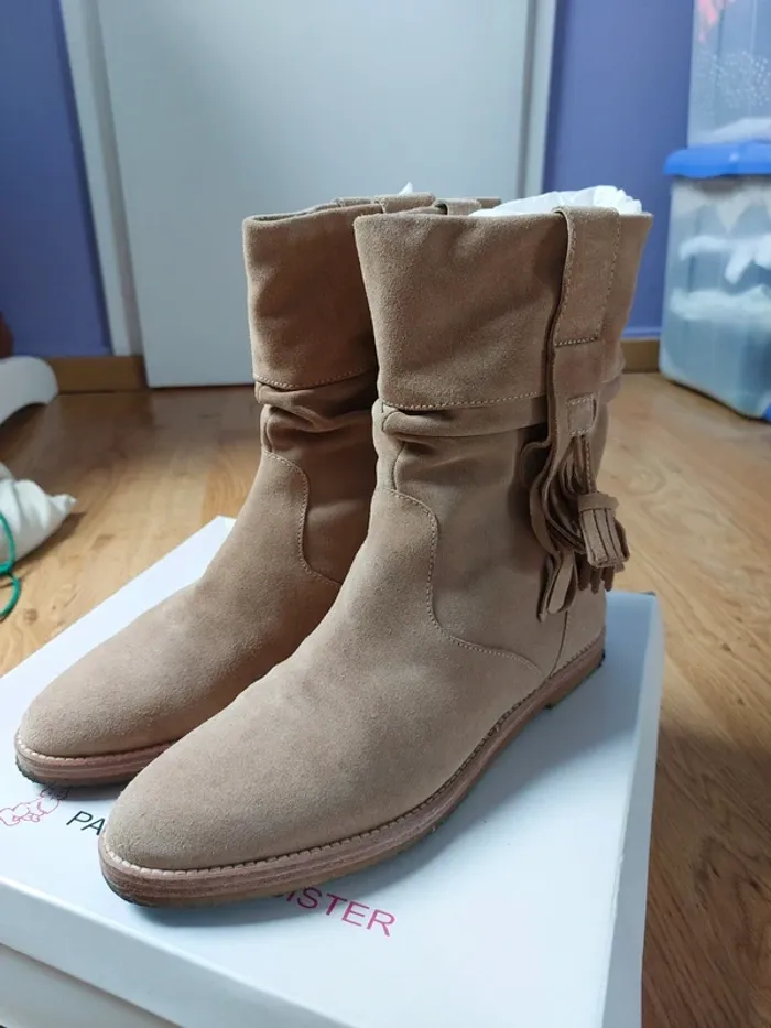 Boots à franges