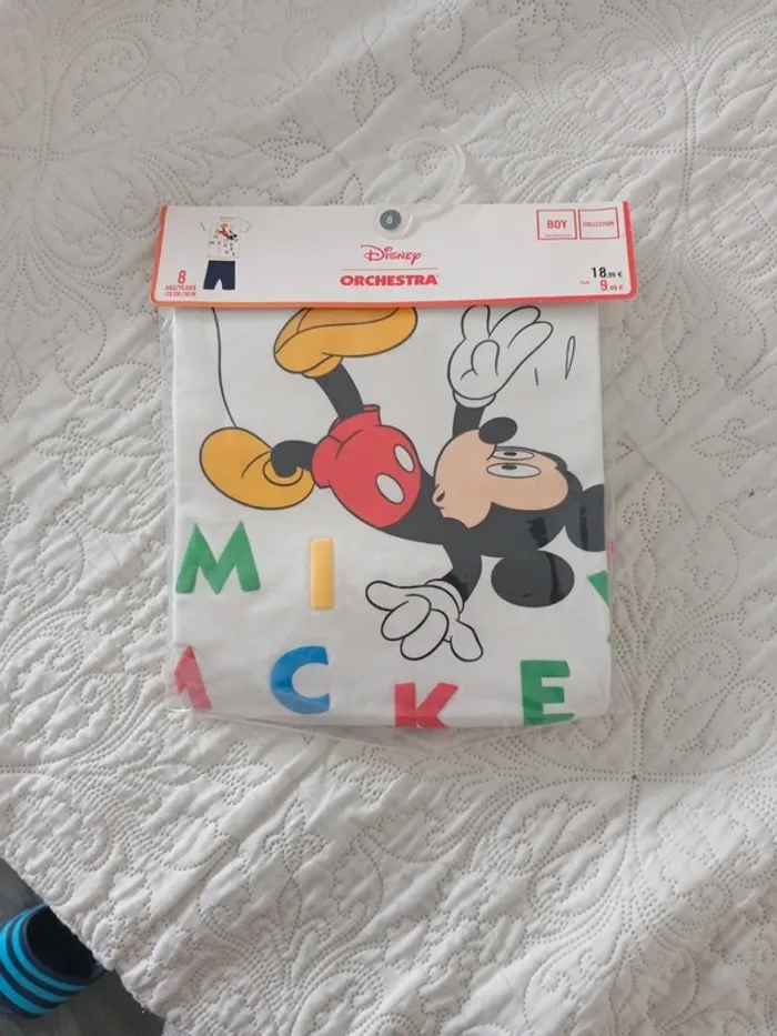 Ensemble garçon Disney 8 ans