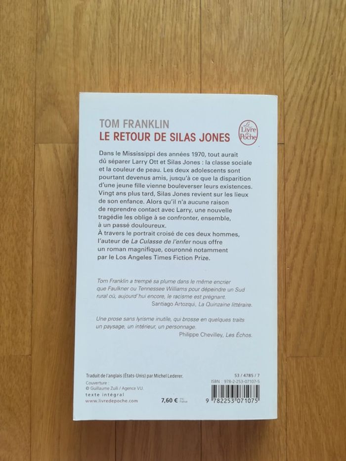 Livre "Le retour de Jones Silas" - V92B - photo numéro 2