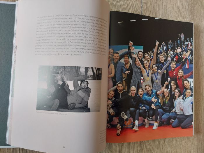 Livre partinage artistique "En or" Gabriella Papadakis Guillaume Cizeron - photo numéro 8