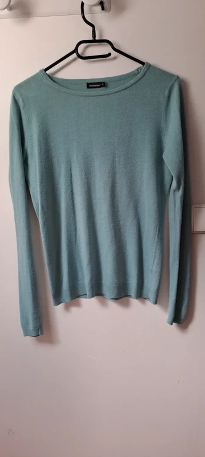 Pull bleu clair