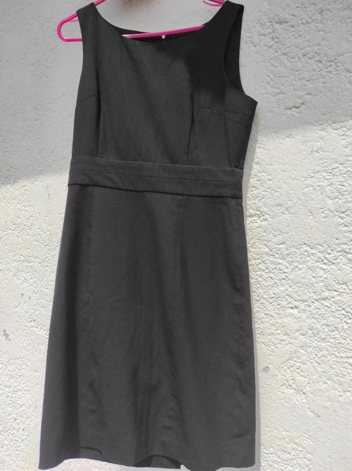 Robe noire camaïeu cintrée - photo numéro 2