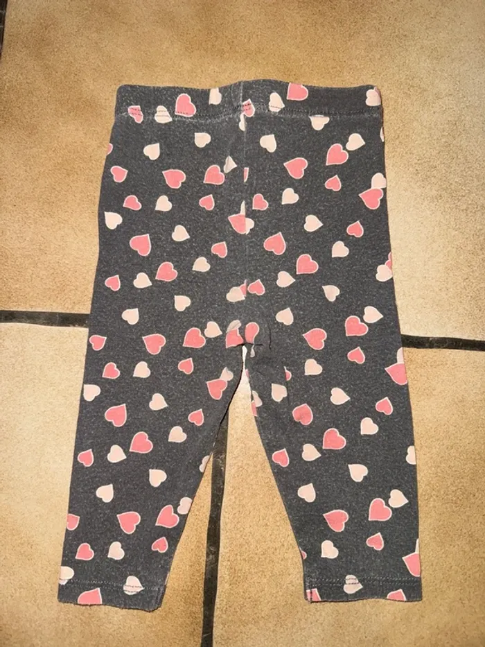 Lot de 6 leggins 6 mois - photo numéro 2