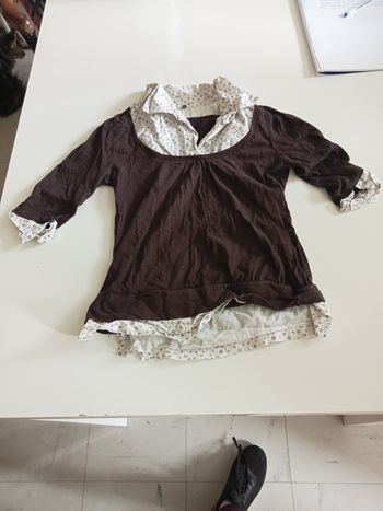 T-shirt mi manche fille