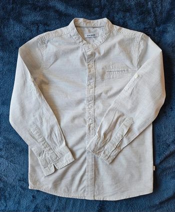Chemise col mao 8 ans Okaidi