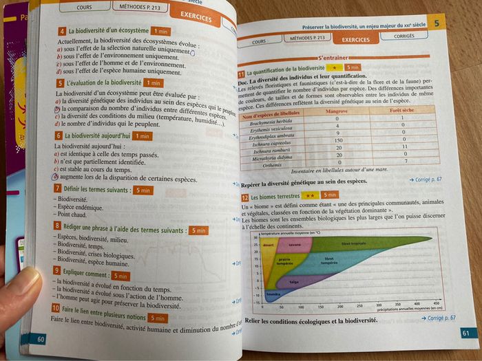 Manuel/livre Objectif Bac SVT 2nde préparation au bac - photo numéro 4