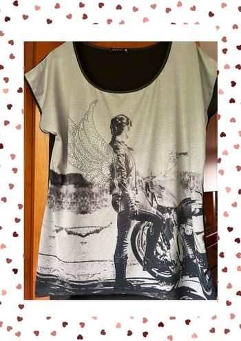 T-shirt bi-matière Bréal 38/40