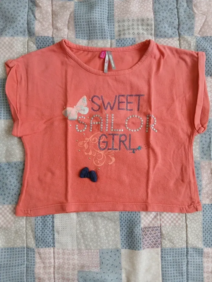 T-shirt court 6 ans
