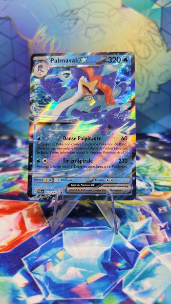 Carte Pokémon Palmaval Ex PAL FR 052/193