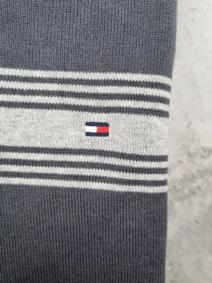 Pull col V Tommy Hilfiger bariolé, XL Hommes - photo numéro 5