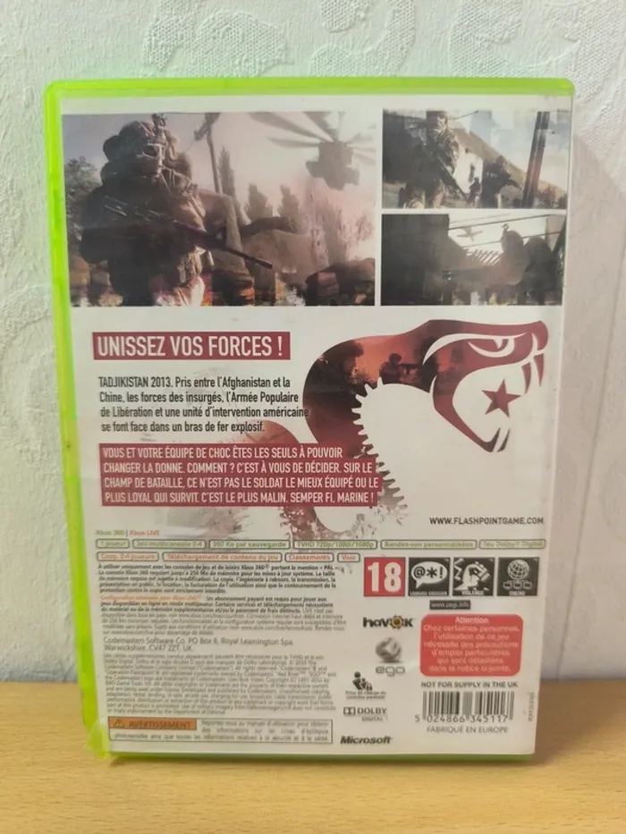 Operation Flashpoint Red River - Xbox360 - photo numéro 2