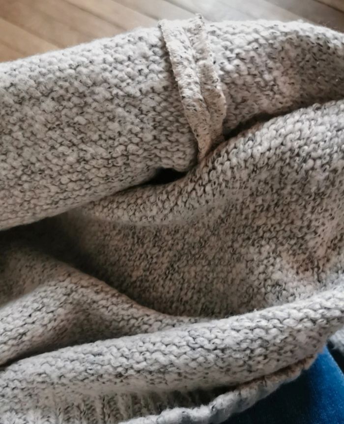 Pull chaud beige BB Dakota taille S - photo numéro 3