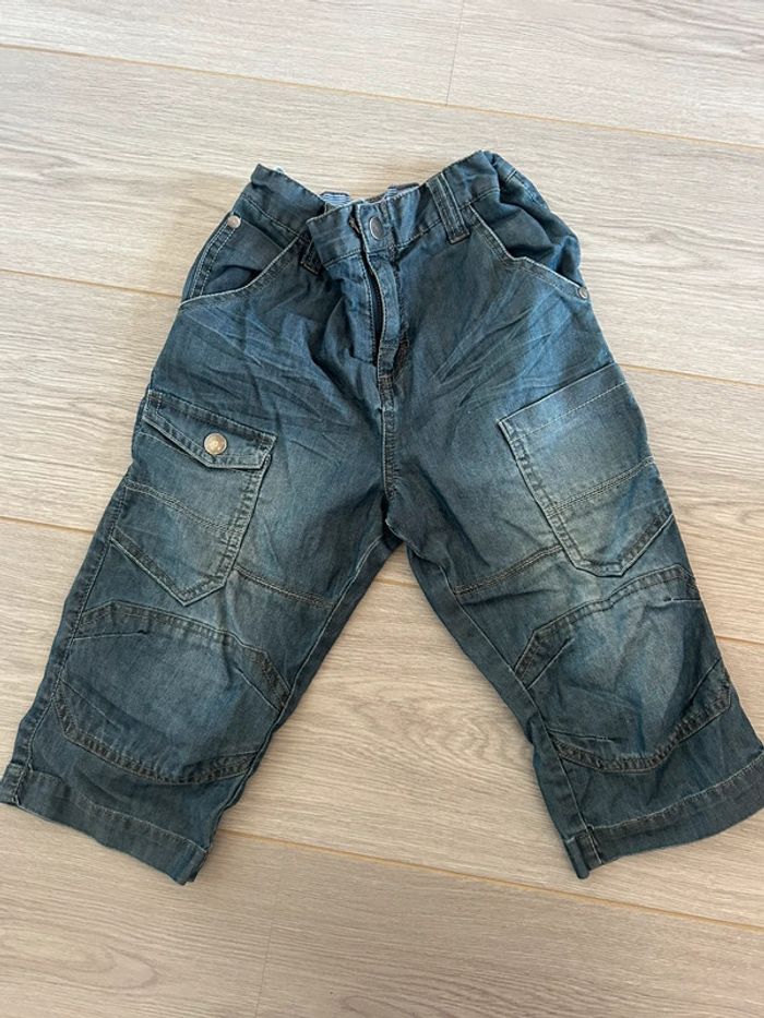 Pantacourt en jeans 10 ans